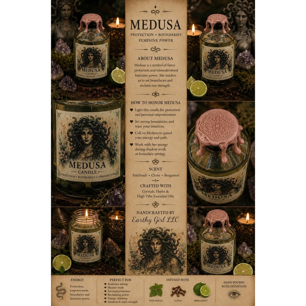 Medusa Oil Candle